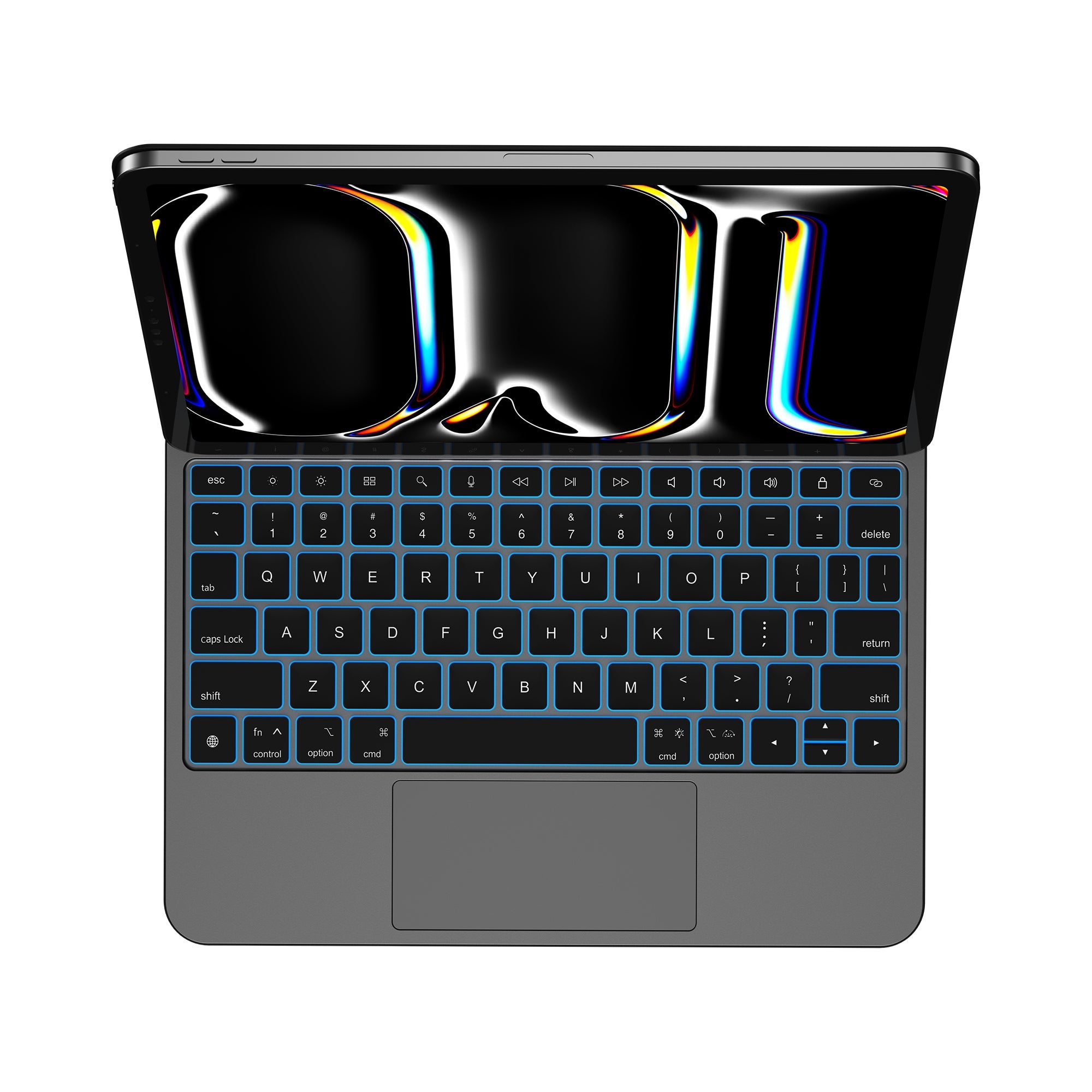 WIWU Magic Keyboard MK-002 Pro Strong Magnetic Attached Lightweight Tablet Keyboard Case