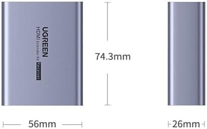 UGREEN HDMI Over 70 Meter Ethernet Extender 1080P 70m EU Plug – CM455-20519EU