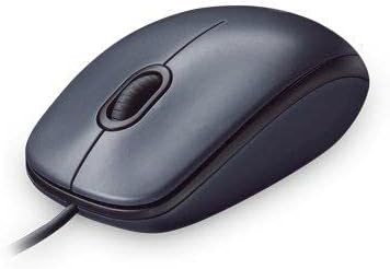 Logitech Wired Mouse M90 Black USB