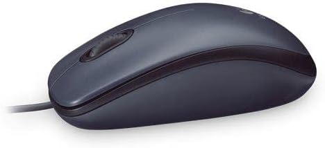 Logitech Wired Mouse M90 Black USB