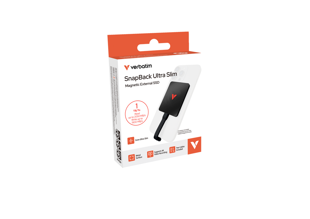 Verbatim SnapBack Ultra Slim SSD 1TB