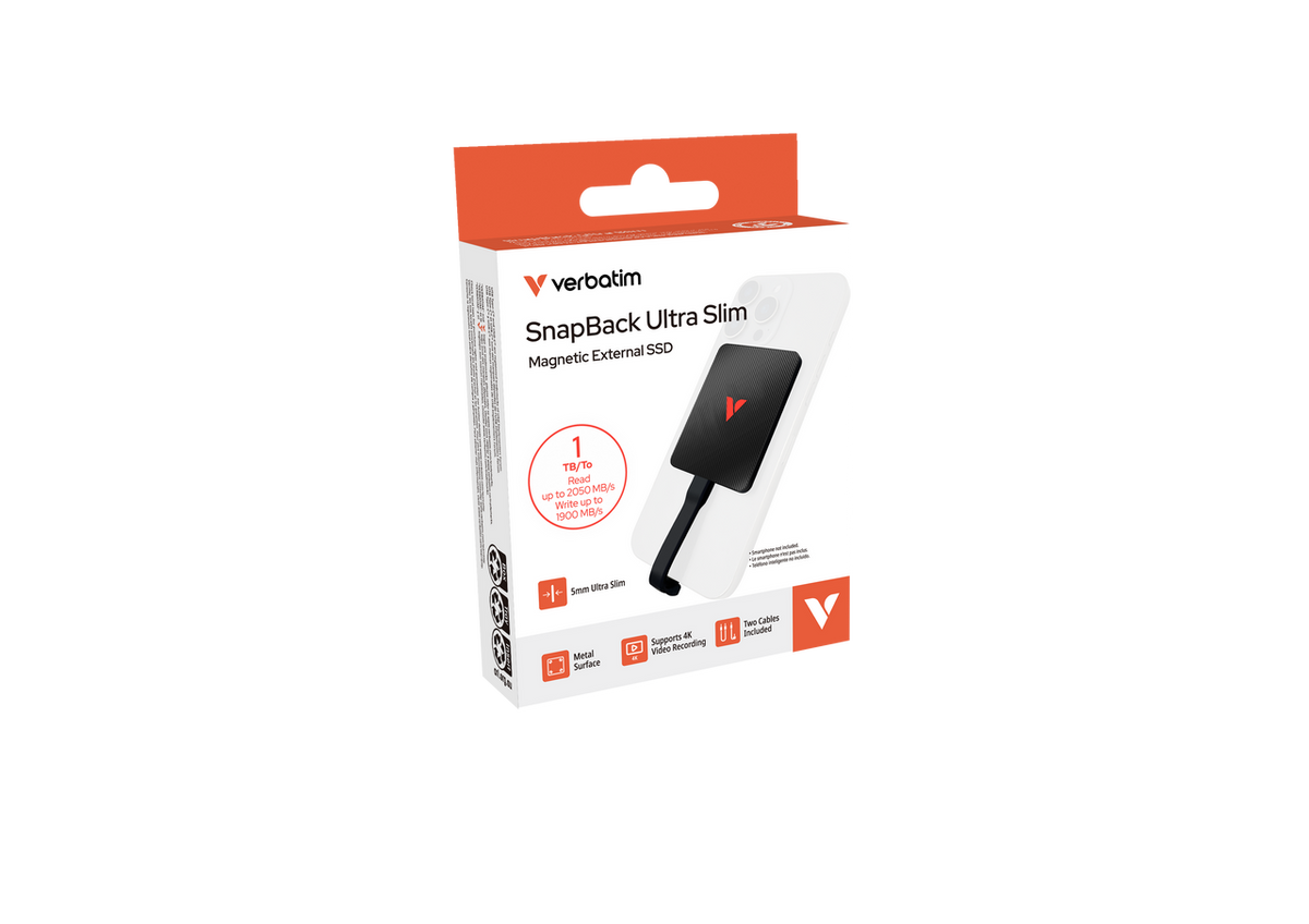 Verbatim SnapBack Ultra Slim SSD 1TB