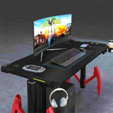 MESA DE TRABALHO EM PÉ COM LUZ LED RGB GT-022