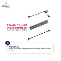 WiWU A821CH 2-in-1 Laptop Stand &amp; Hub