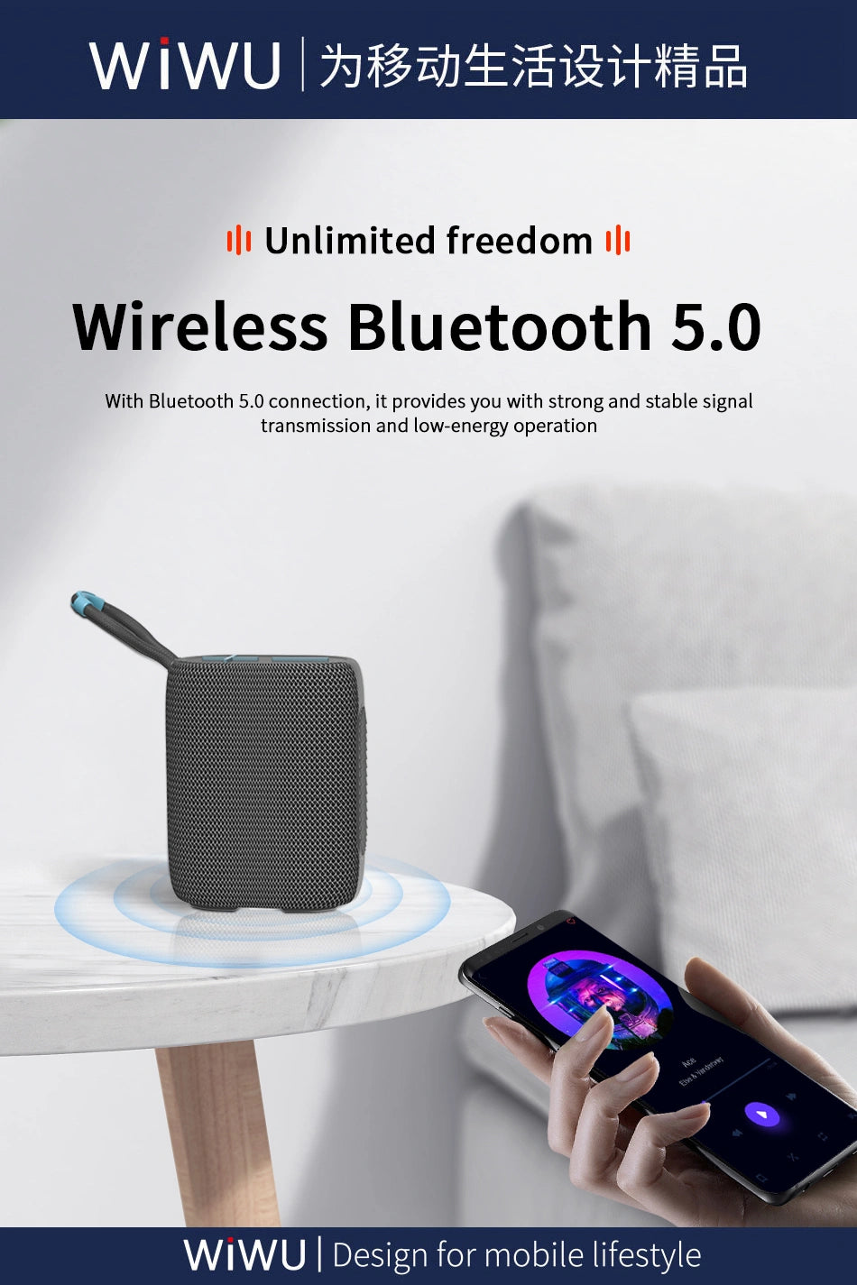 WiWU P26 Thunder Wireless Speaker