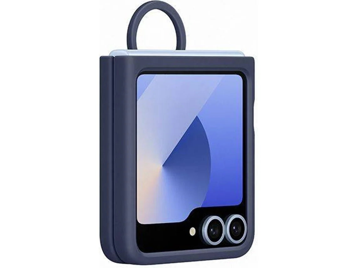 Capa de Silicone com Anel Samsung para Galaxy Z Flip6