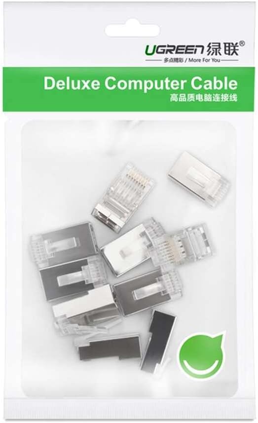 Ugreen Conector RJ45 metalizado