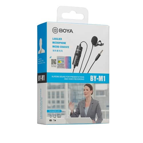 Microphone BY-M1  Omni Directional Lavalier