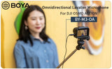 BOYA by-M3 Omnidirectional Lavalier USB C Microphone