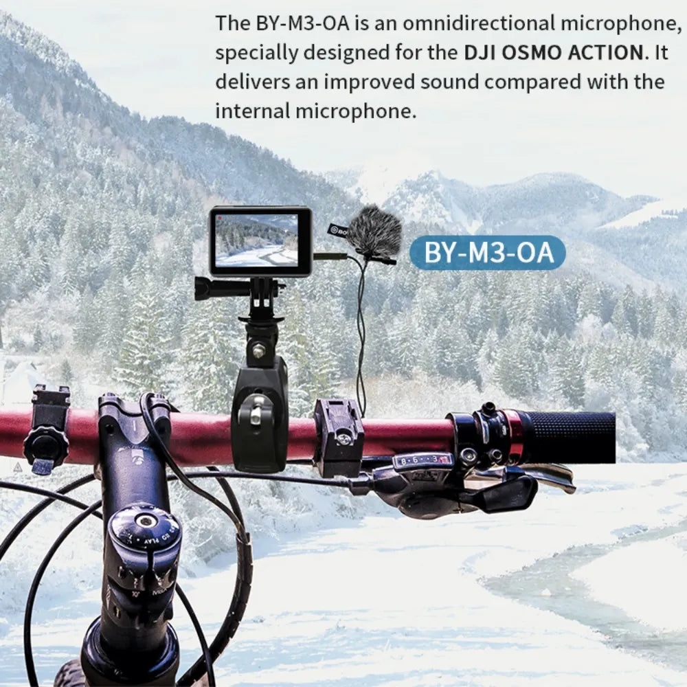 BOYA by-M3 Omnidirectional Lavalier USB C Microphone