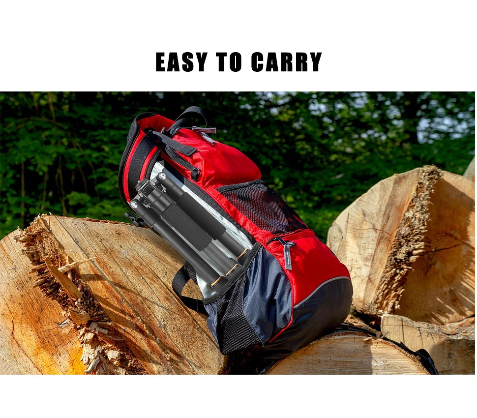 ZOMEi Q666C Folding Carbon Fiber Portable Tripod
