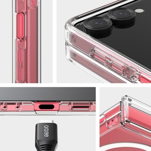 Araree Samsung Galaxy Z Flip 7 DUPLE 360 M Magnetic Magsafe Phone Case