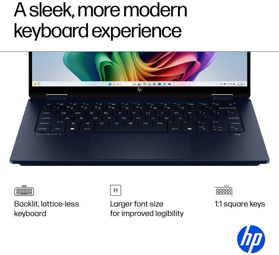 HP OmniBook X Flip 14" OLED Touch Ultra 5 16GB 512GB SSD 14-fm0013dx