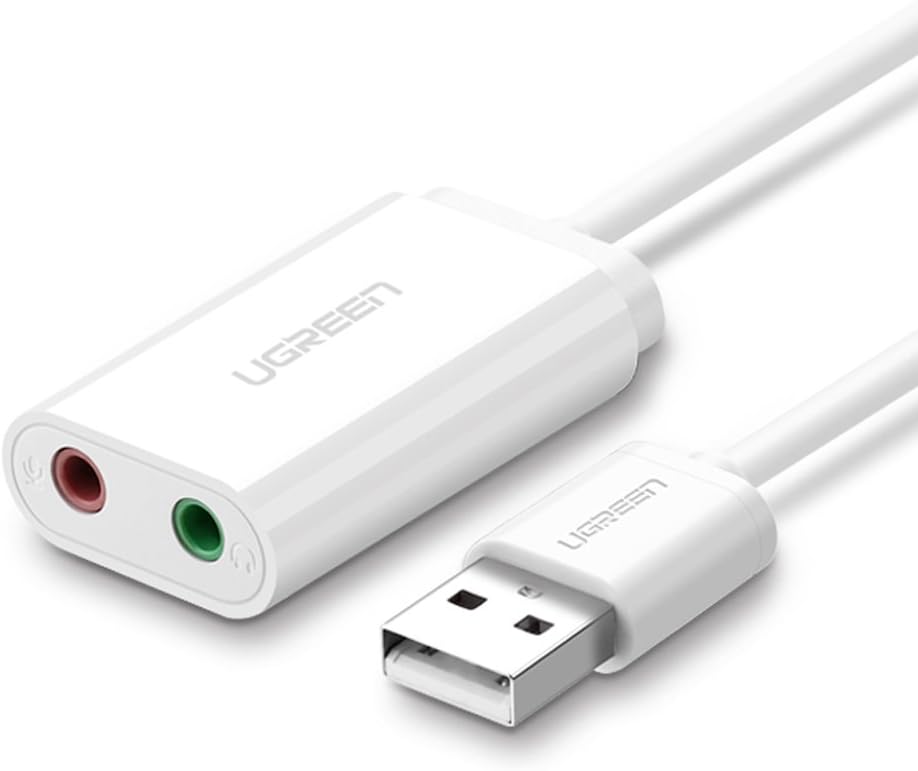 UGREEN USB Audio Adapter External Stereo Sound Card