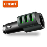 Ldnio Car Charger CM11 Triple USB Fast Charging