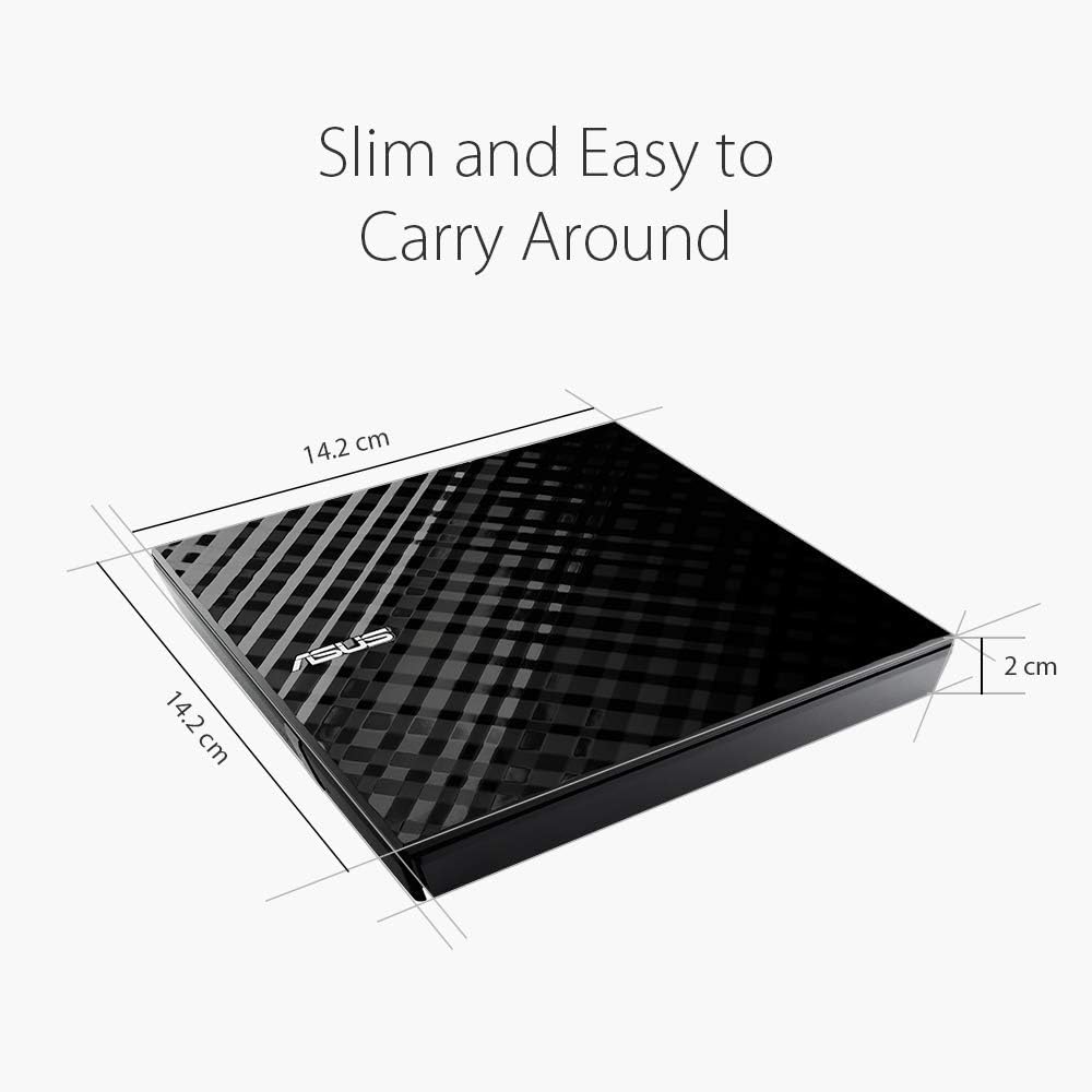 Gravador de DVD Externo ASUS SDRW-08D2S-U LITE