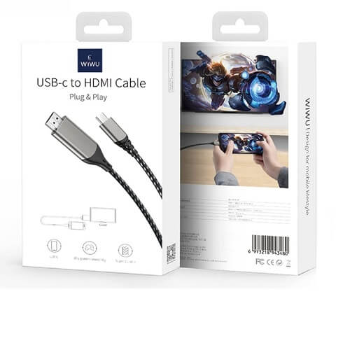 WiWU X10L USB-C to HDMI 4K Cable