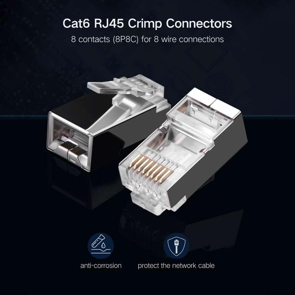Ugreen Conector RJ45 metalizado