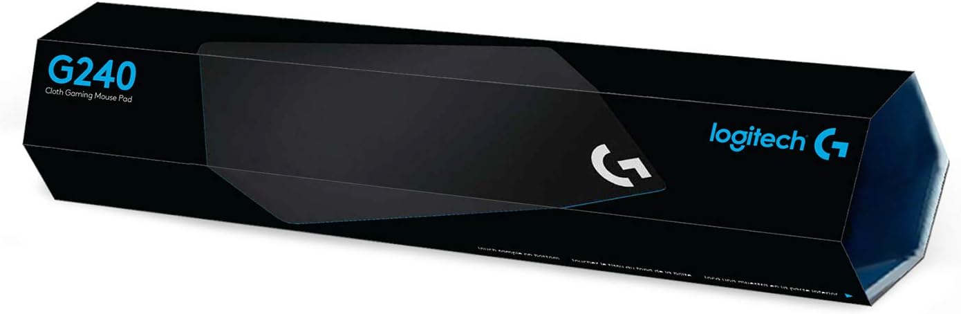 Logitech G240 Cloth Gaming Mouse Pad for Low DPI Gaming
