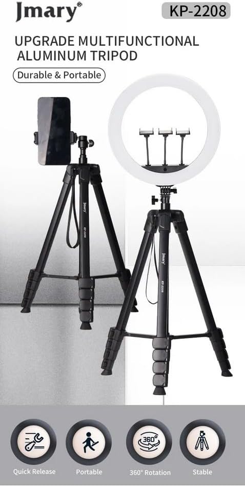 Jmary KP-2208 Upgraded Multifunctional Tripod