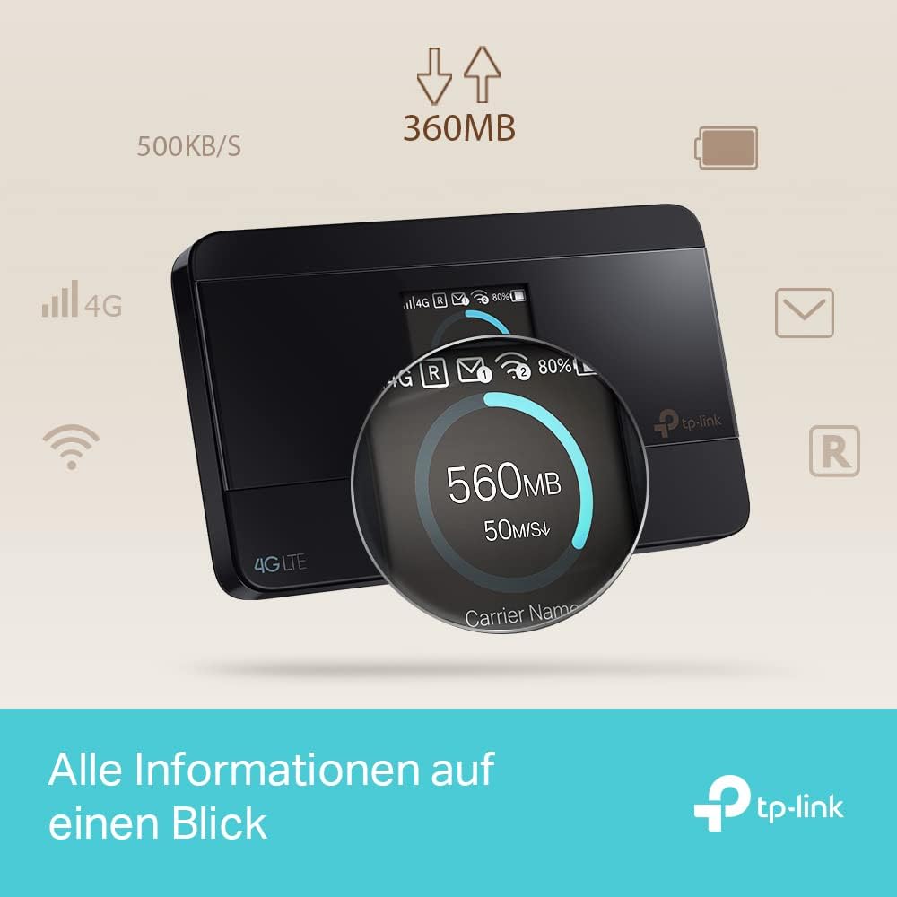 TP-LINK M7350 - Hotspot móvel - 4G LTE