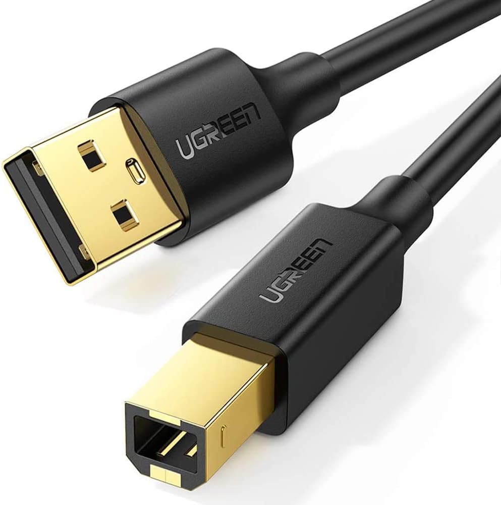 Ugreen 20847 USB 2.0 Male to USB-B Male Printer Cable