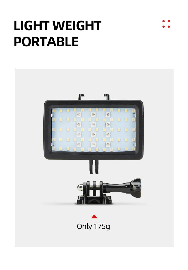 Jmary Waterproof RGB Video Fill Light