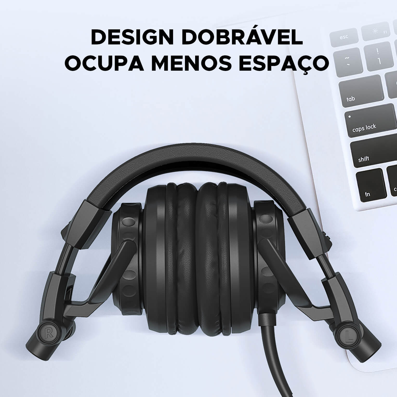 Fone De Ouvido Headphone Estúdio Drivers Maono Au-Mh501