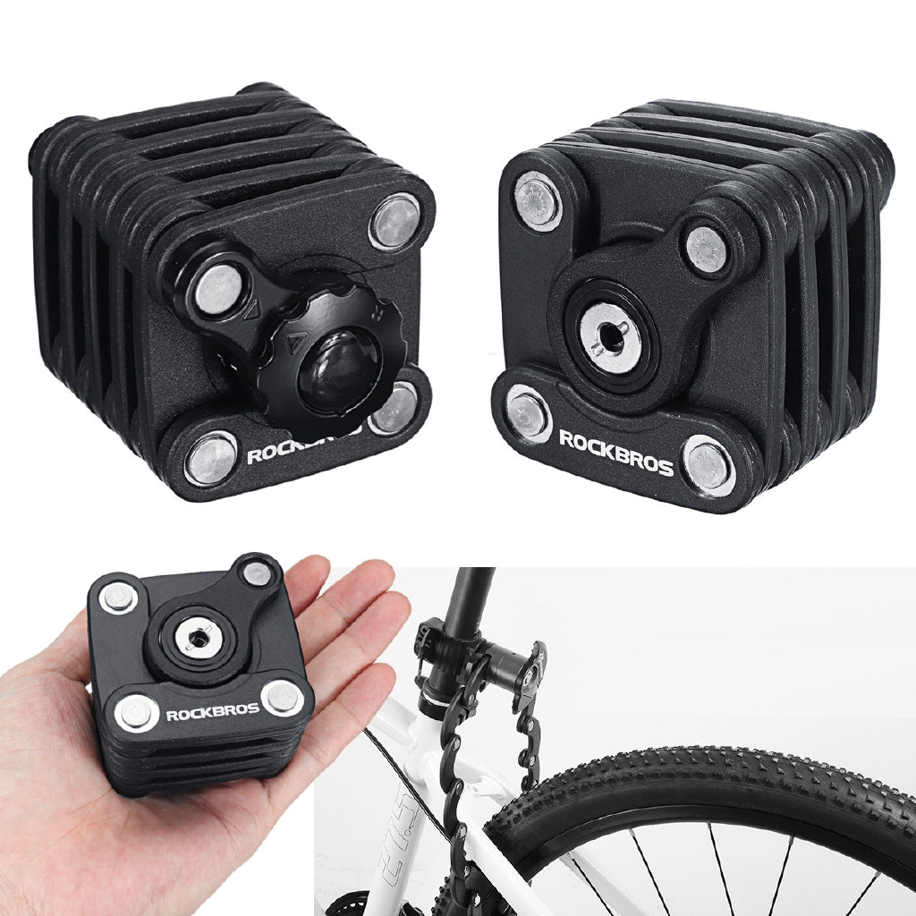 ROCKBROS Cube Bike Lock Heavy Duty Anti-Theft