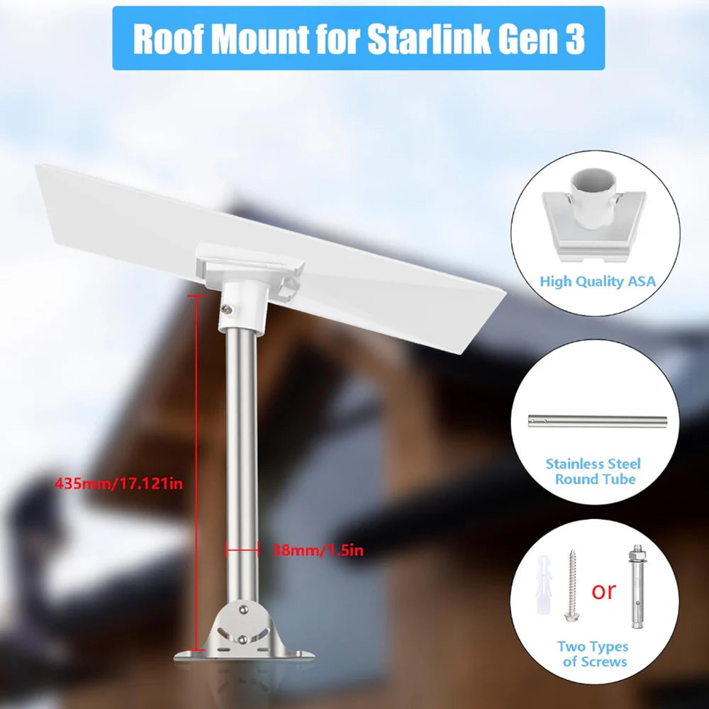 Kit de montagem teto para Starlink Gen 3 TS06