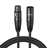 Cabo de Extensão de Áudio para Microfone UGREEN XLR Macho para Fêmea de 10 Metros – 20714