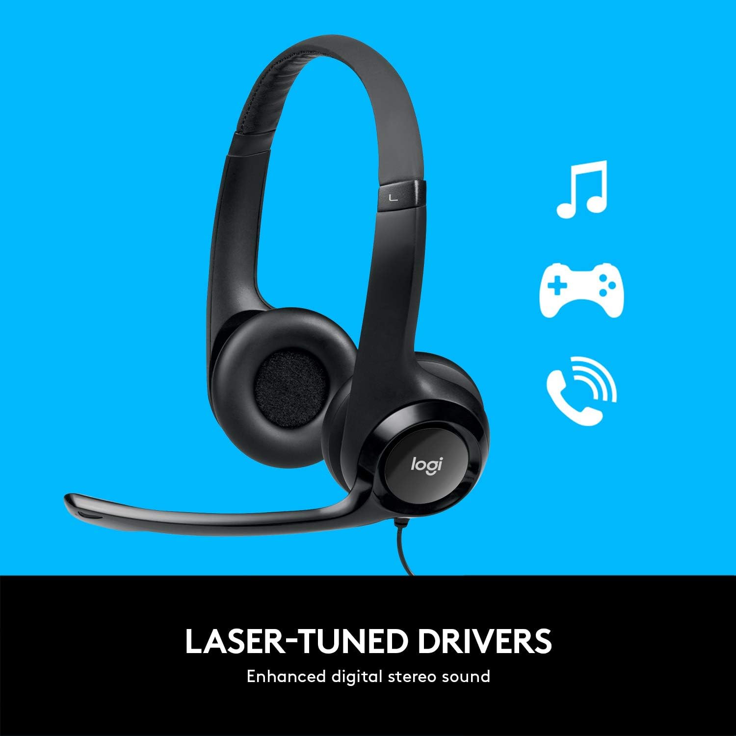 H390 USB Computer Headset