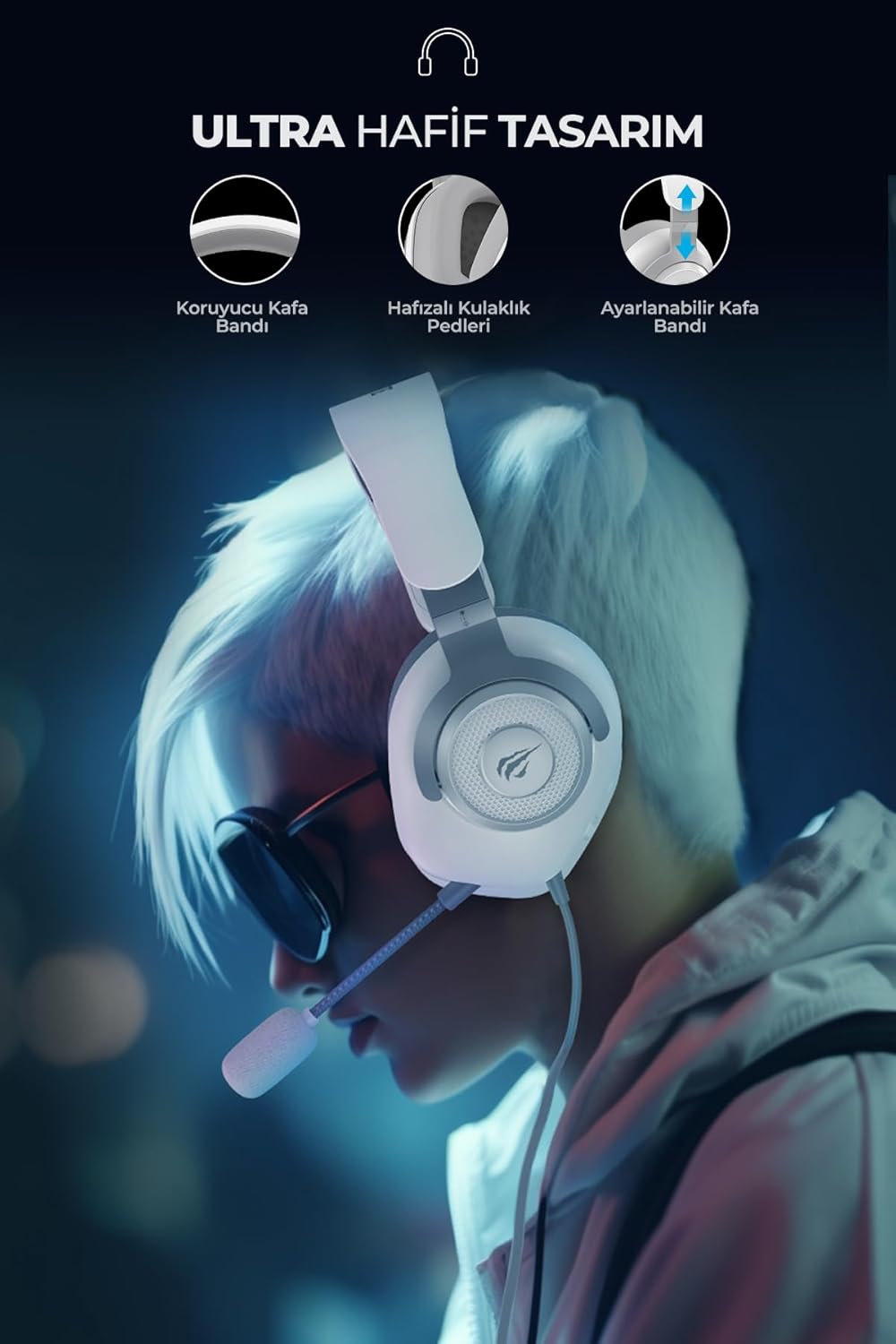 Fone De Ouvido Gamer Havit H2230d