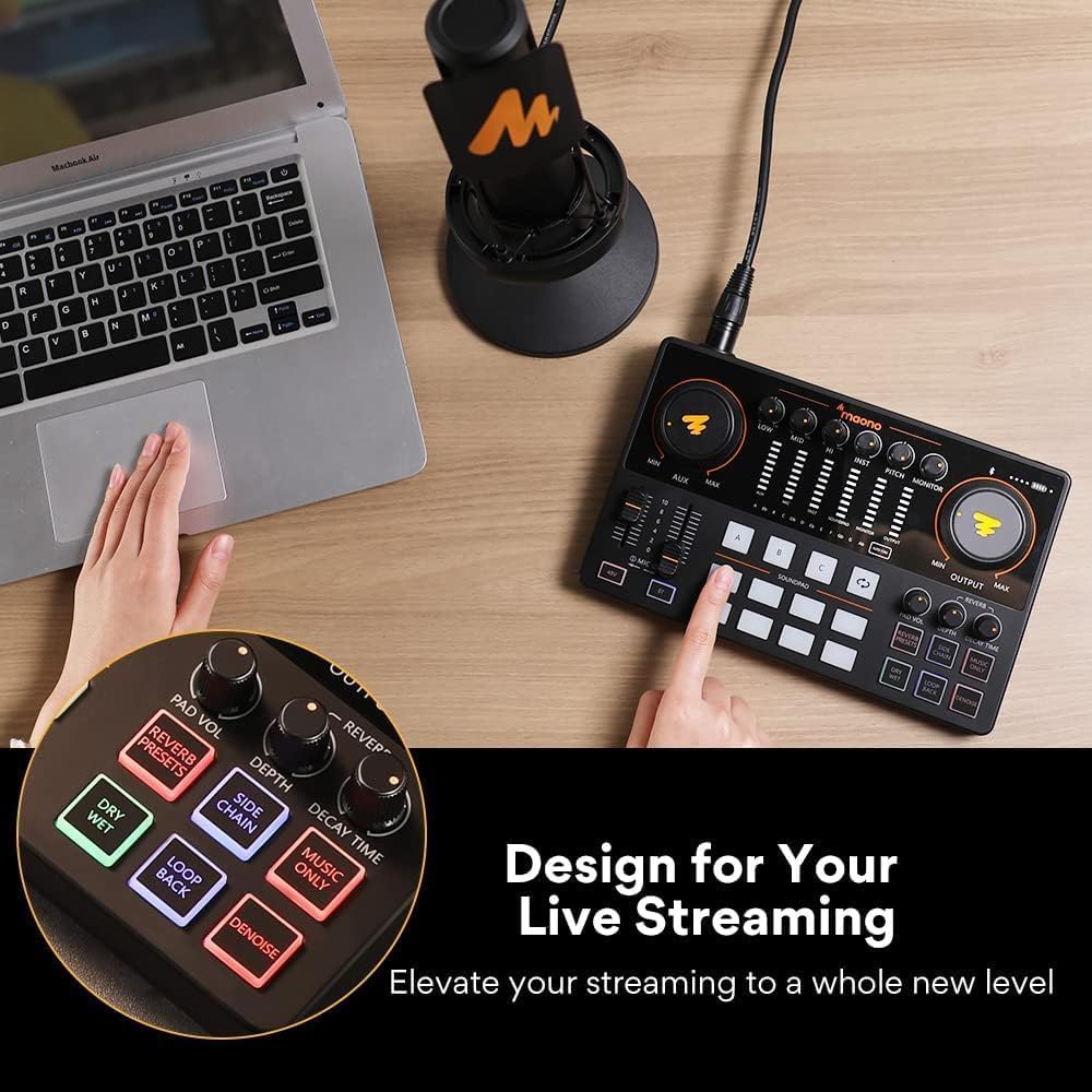 MAONOCASTER E2A Portable All-In-One Podcast