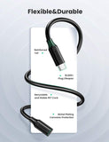 UGREEN 10387 USB C MALE TO FEMALE GEN2 EXTENSION CABLE – 1M