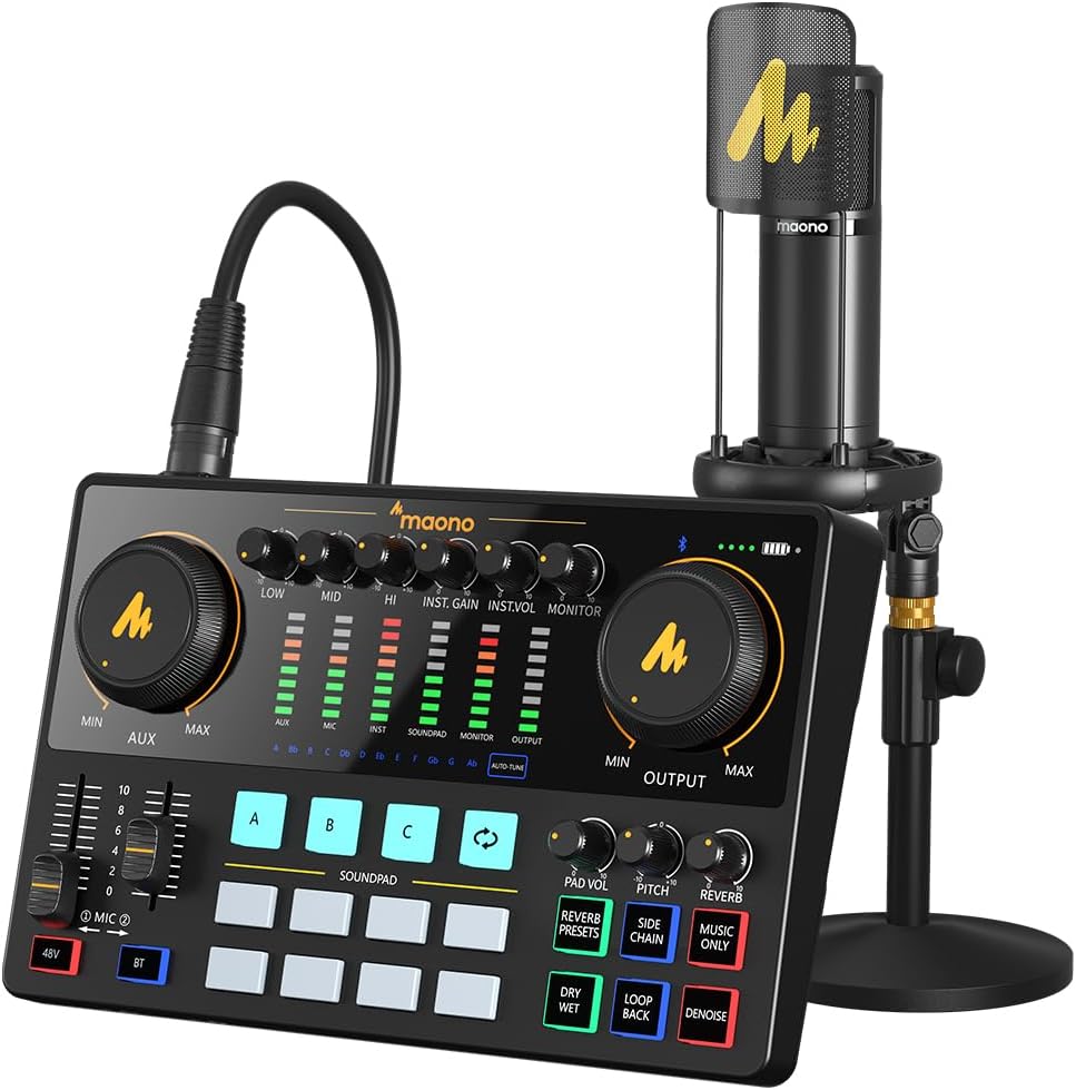 MAONOCASTER E2A Portable All-In-One Podcast