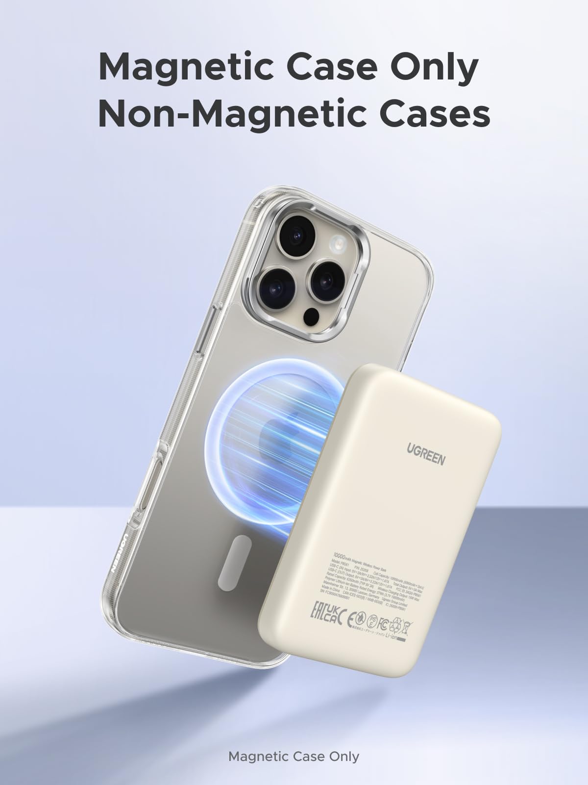 UGREEN Magnetic Power Bank 10000mAh 20W 25208