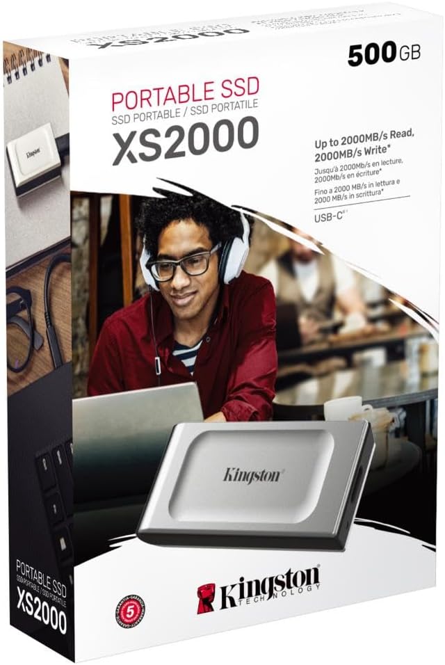 KINGSTON PORTABLE SSD XS2000 500GB