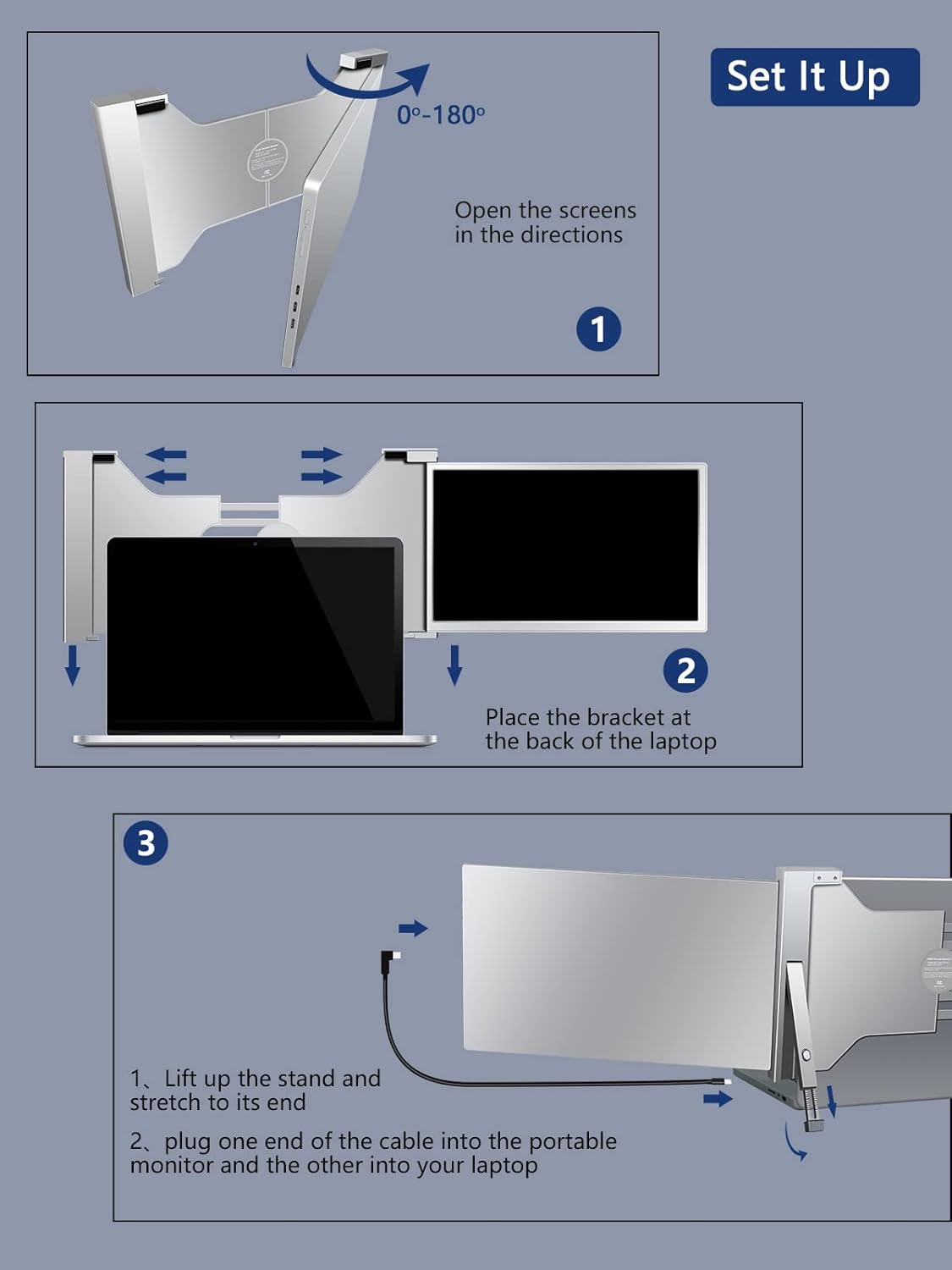 Extensor de Tela para Laptop – 1080P FHD IPS Ultra-Fino s9
