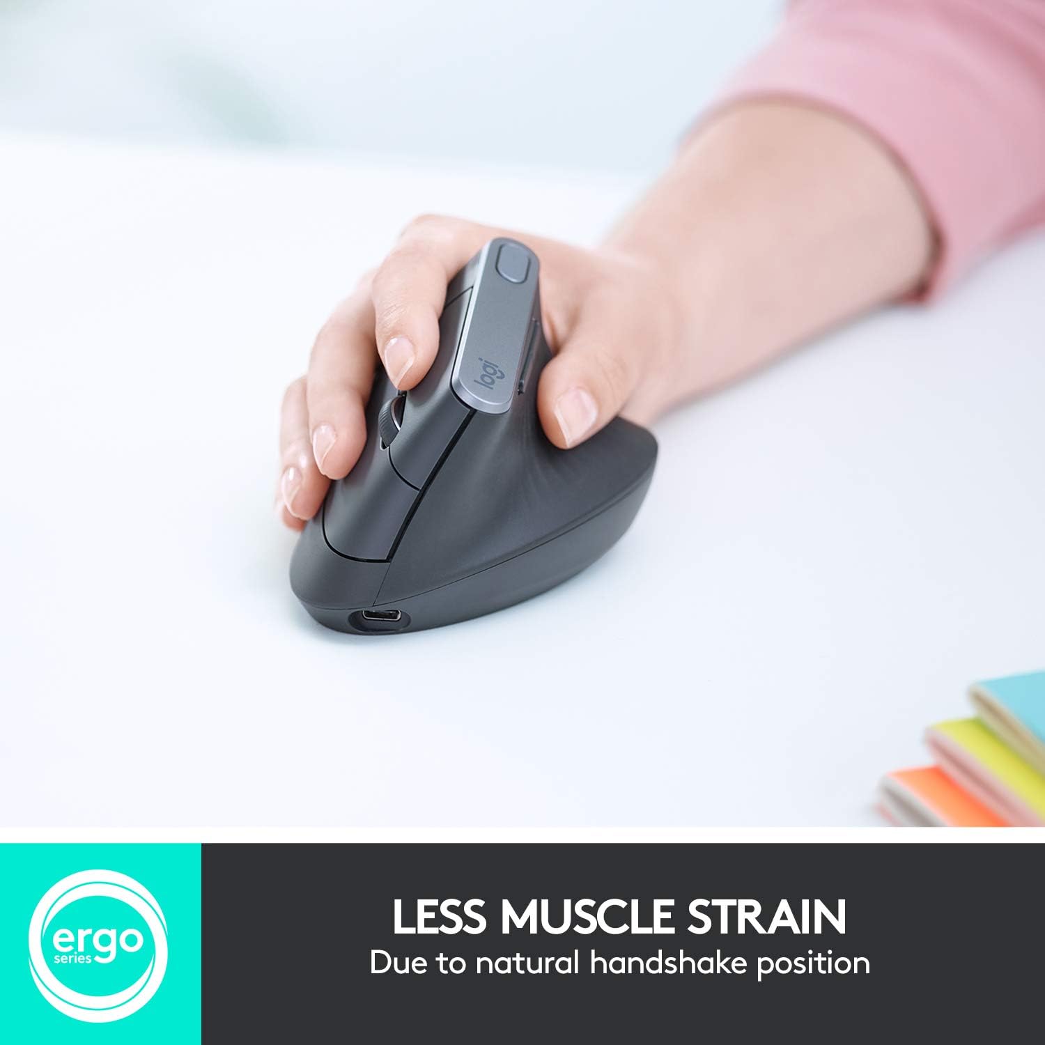 Mouse sem fio Logitech MX Vertical