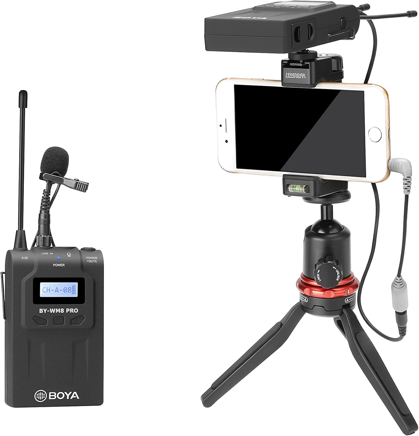 Microfone sem fio UHF BY-WM8 PRO K1