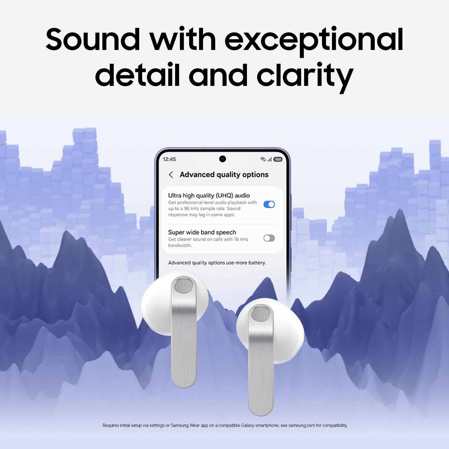 Earbuds Samsung Galaxy Buds 4 Bluetooth Preto