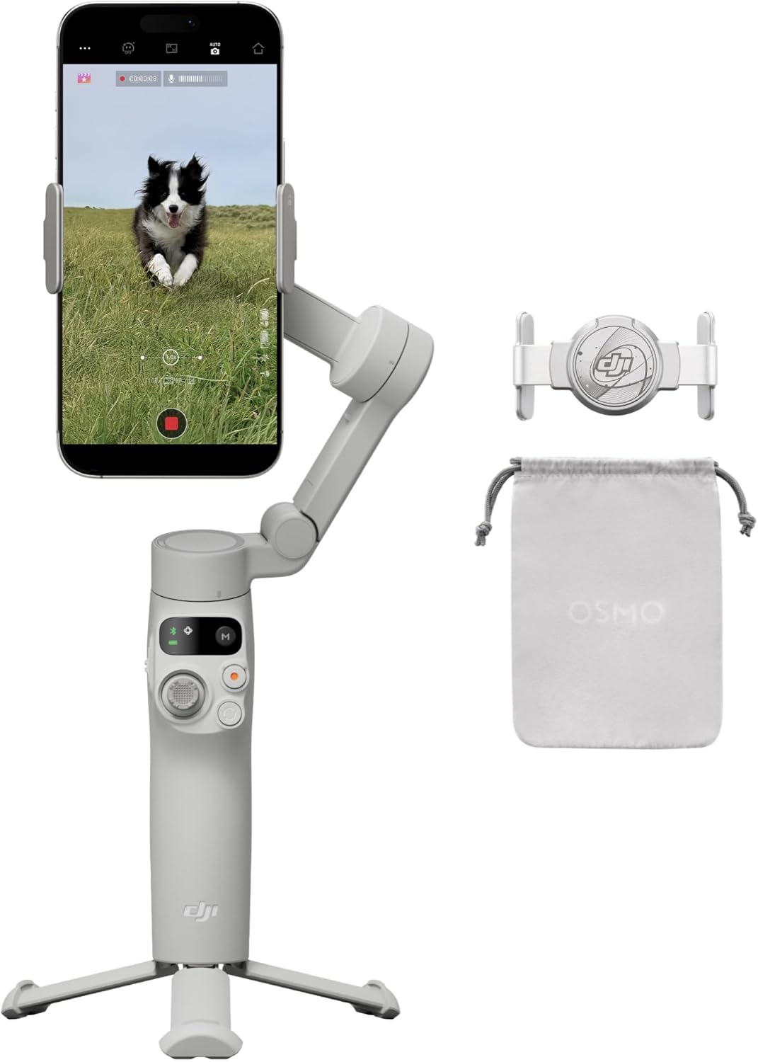 DJI Osmo Mobile 7 – Estabilizador Inteligente para Smartphones