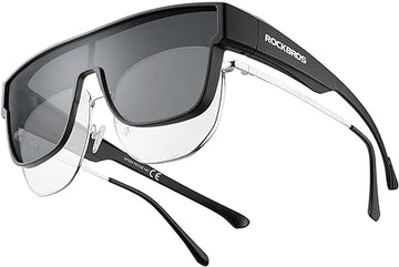 ROCKBROS Polarized Fit Over Wrap Around Sunglasses