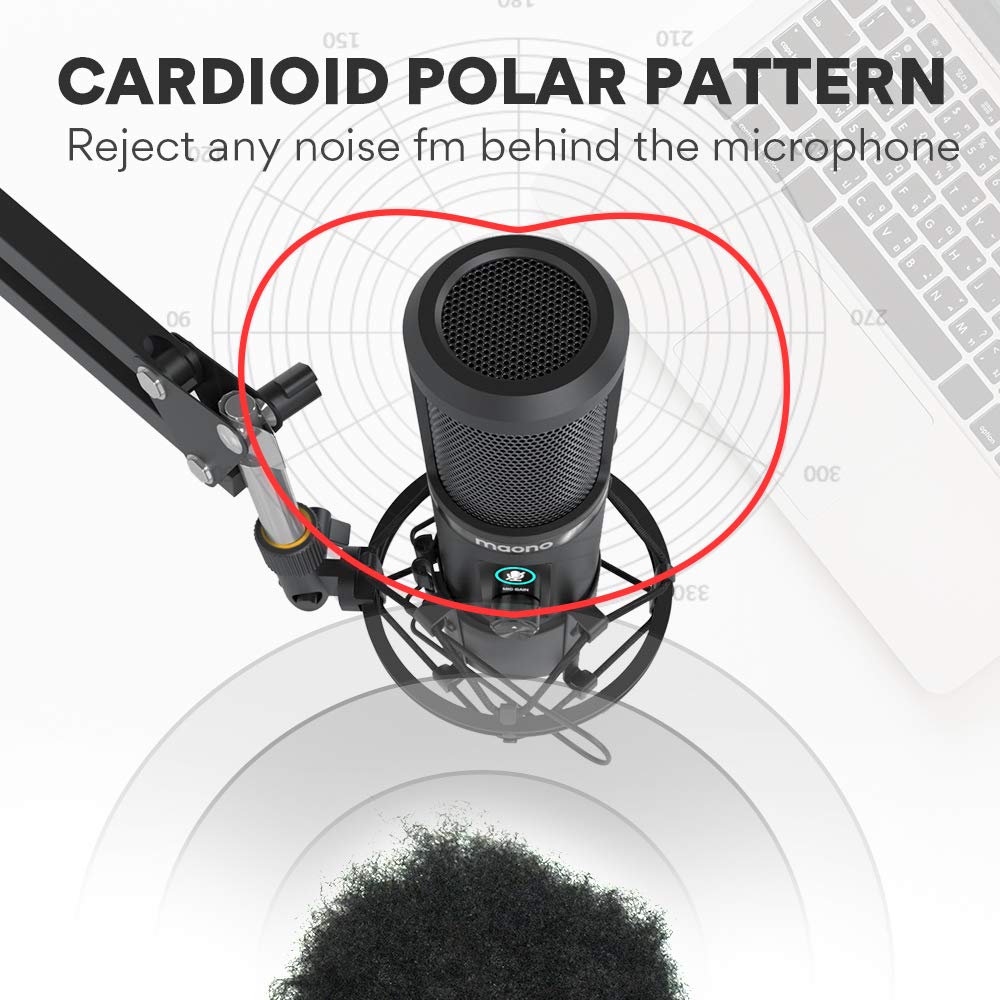 MAONO AU-PM421 Condenser USB Microphone