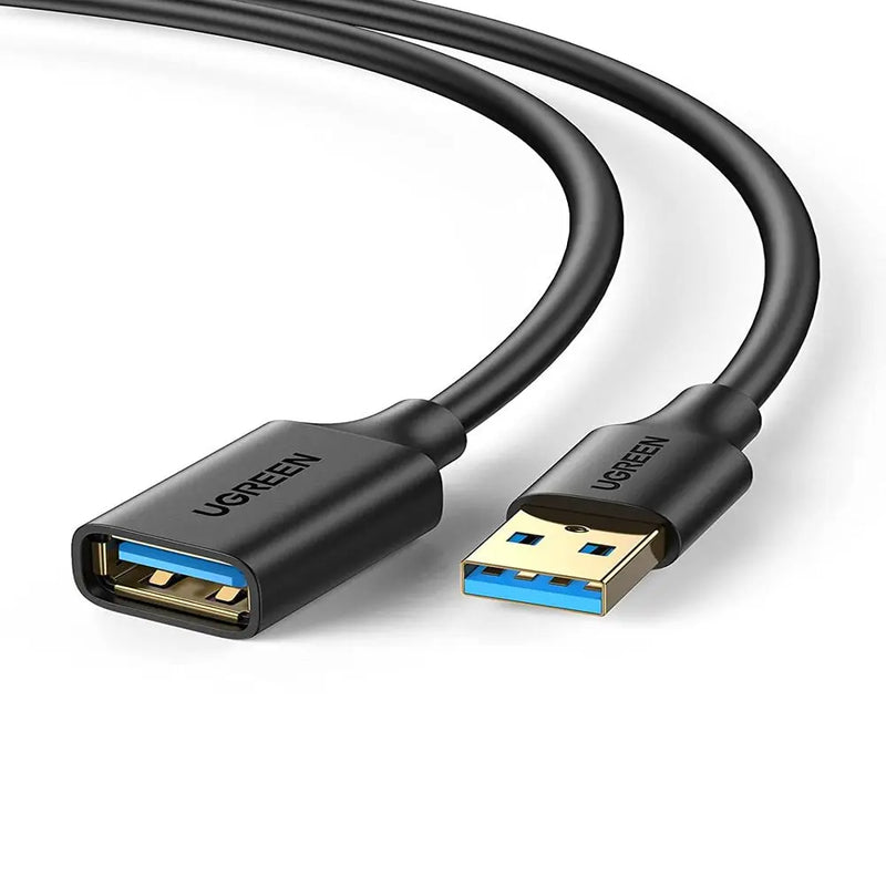 Cable USB 3.0 UGREEN 10368B, male, 1m (black)