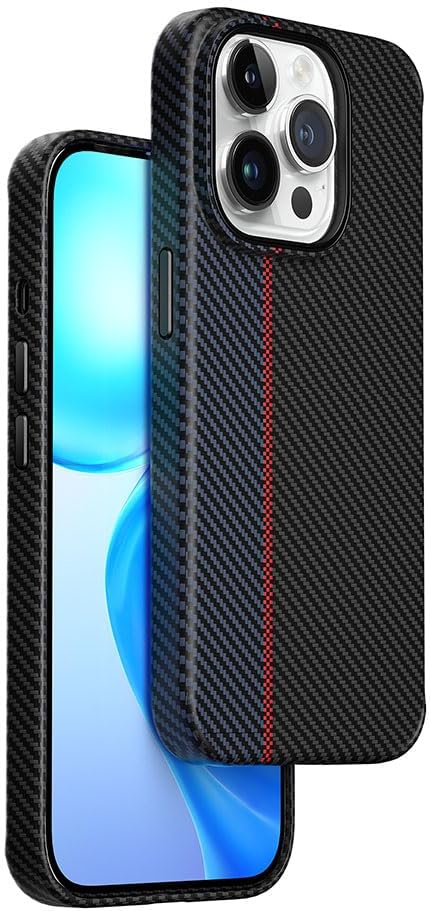 WIWU LCC-107 Karbon Magnatic Case For iPhone 15 Pro