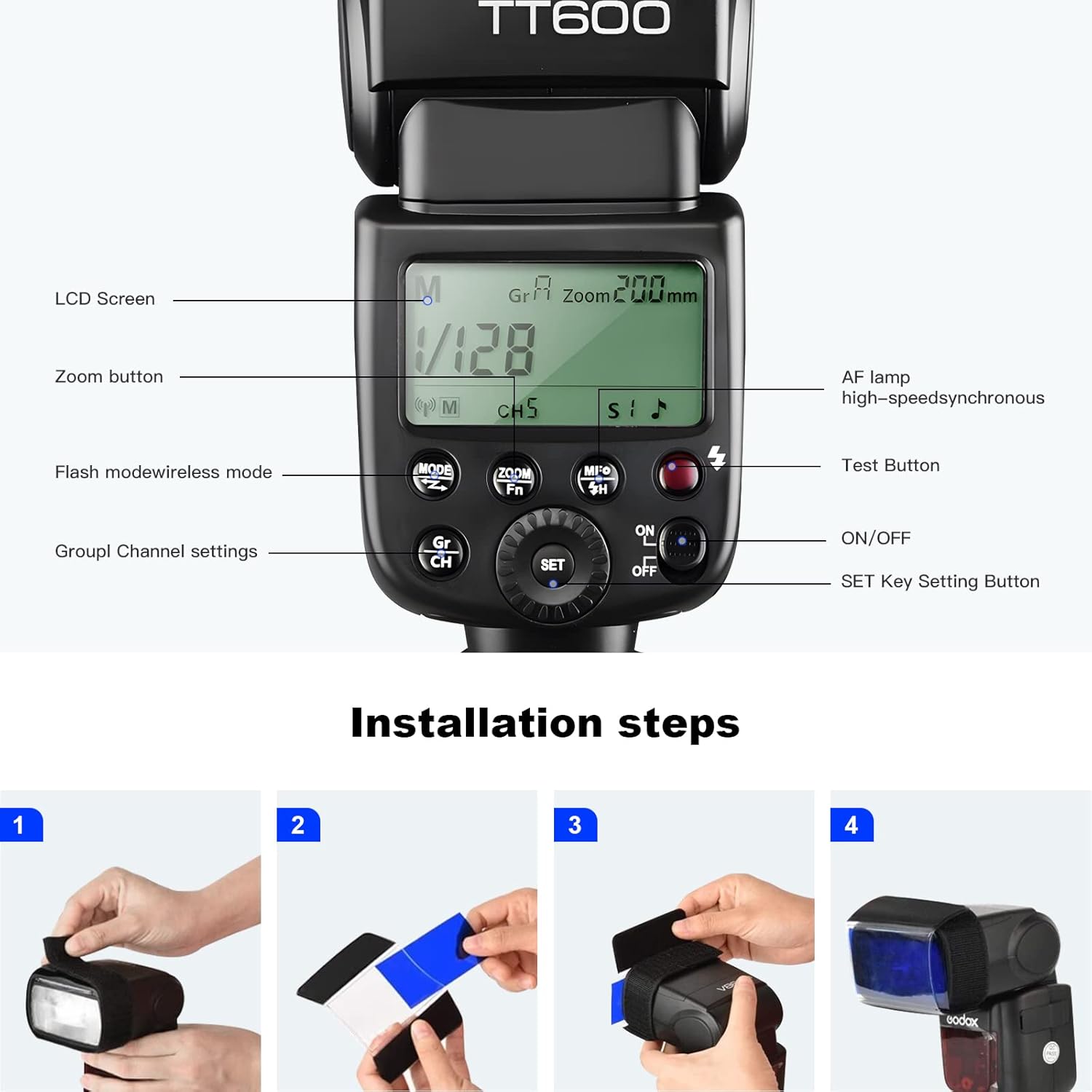 Godox TT600 camera flash