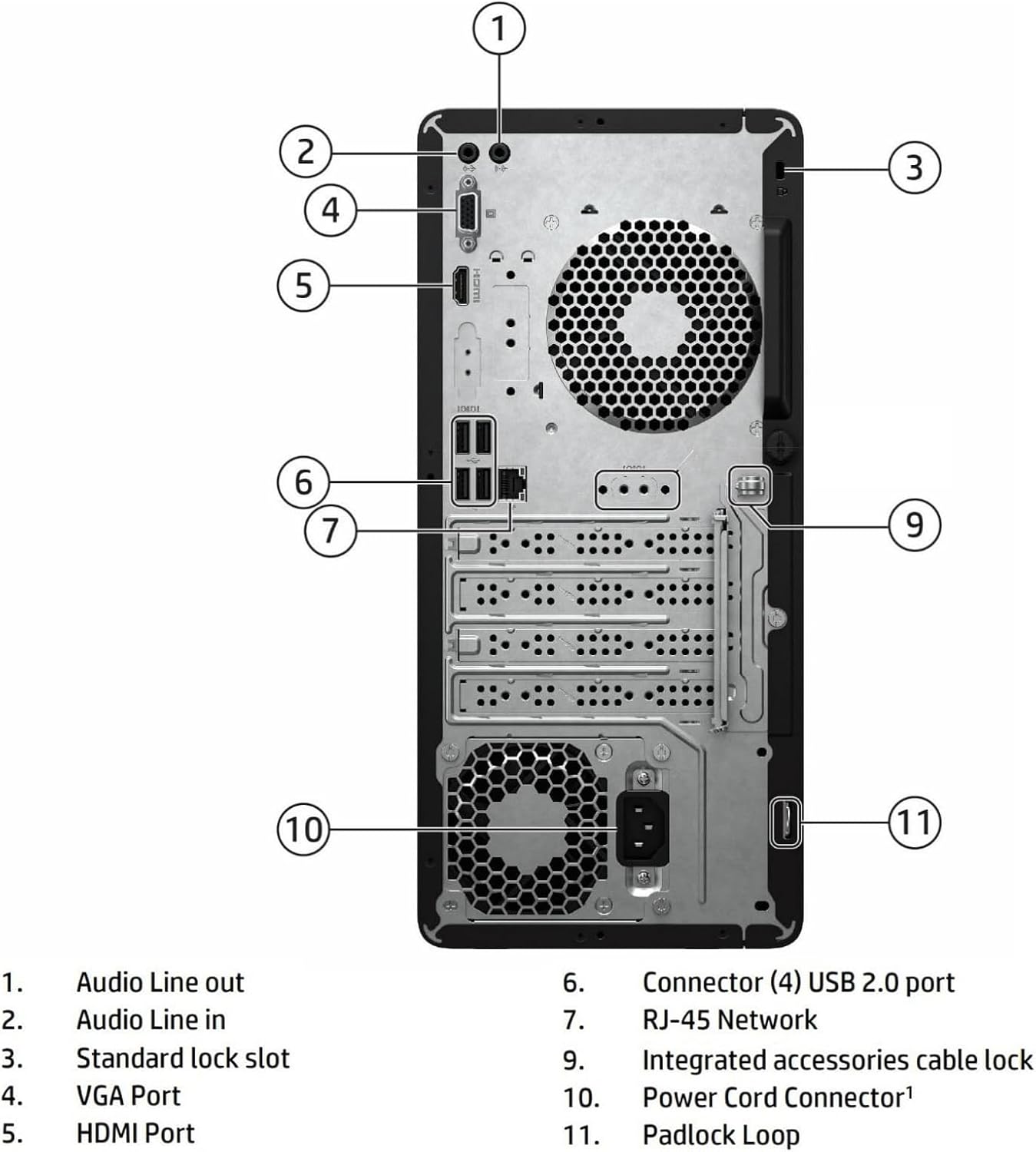 Desktop HP Pro Tower 290 G9 – 13ª Geração Intel Core i3 8GB RAM 512GB SSD