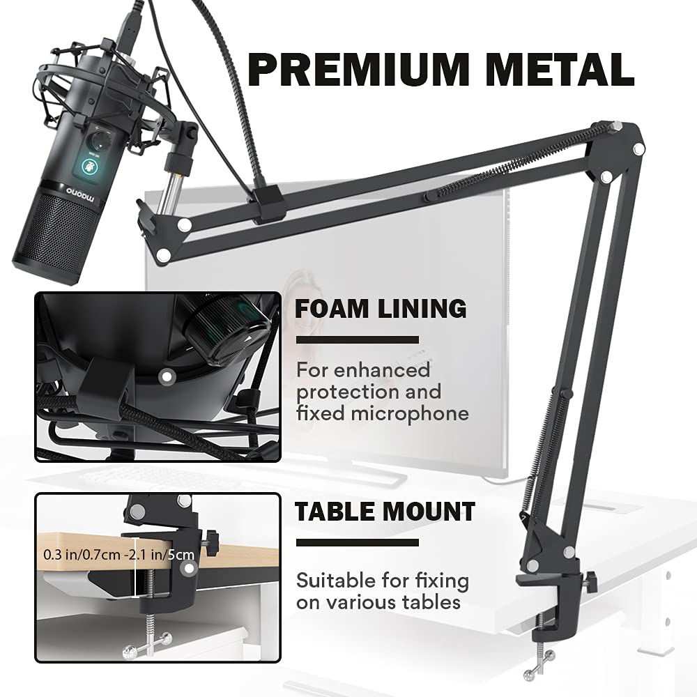 MAONO AU-PM421 Condenser USB Microphone